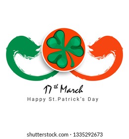 Happy Saint Patrick's day. Vector illustration - Vector