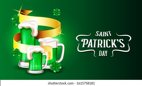 Happy Saint Patrick's Day Vector background