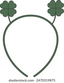 Happy Saint Patrick's Day Vector Illustration. with Cartoon Style.