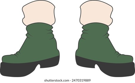 Happy Saint Patrick's Day Vector Illustration. with Cartoon Style.