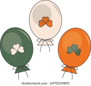Happy Saint Patrick's Day Vector Illustration. with Cartoon Style.