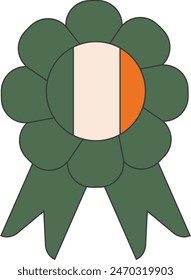 Happy Saint Patrick's Day Vector Illustration. with Cartoon Style.