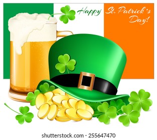 Happy Saint Patrick's Day! Vector illustration