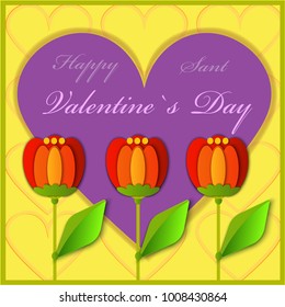 Happy Sant Valentines day. Postcards. Celebrates. Vector. Blue textures.
Illustration can be used in the brochures, postcards, tickets, advertisements,
banners, lables.
