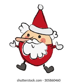 Happy santa claus