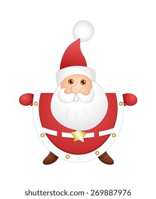 Happy Santa Dancing