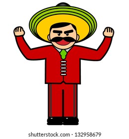 Happy Senor Chili / Vector