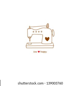 happy sew machine