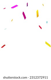 Feliz Carnaval Vector de fondo blanco. Efecto Pintura de textura. Celebra El Papel de Fondo de escritorio del polvo. Invitación a volar en confetti de color.