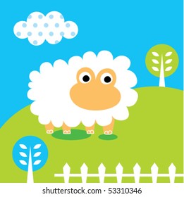 happy sheep garden