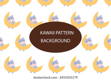 happy sheep pattern background design