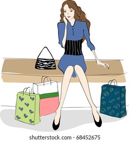 Happy Shopping with Attractive Girls