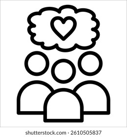 Happy Simple Icon Vector Illustration Concept