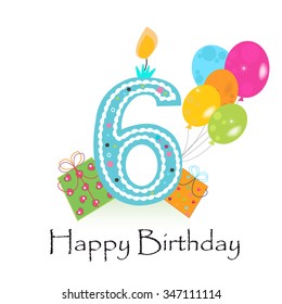 19,879 Happy 6 birthday Images, Stock Photos & Vectors | Shutterstock