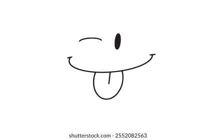 Happy smile face icon sign funny enjoy emotion feeling vector illustration cartoon character mood character smiley sadness doodle positive art humor social media laughing rating avartar emoji  anger