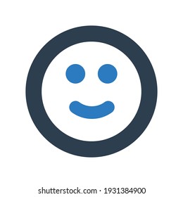 Happy Smile Icon.emoji,funny (vector Illustration)