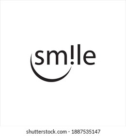 happy Smile vector image logo and symbol