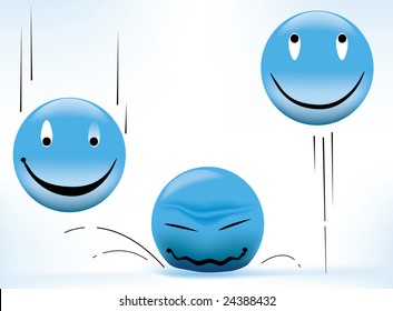 A Happy Smiley Face jump