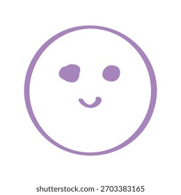 elemento de esboço feliz smiley face 