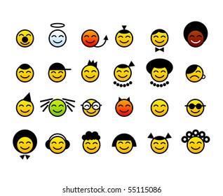 Happy Smileys Gesicht
