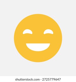 Fröhlich lächelndes Gesicht Emoji Symbol
