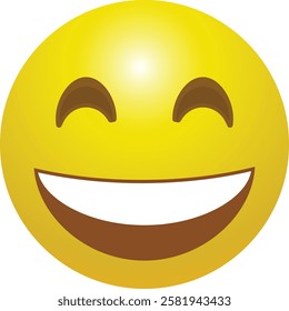 Happy smiling face, emoji face, smile symbol ,smile sign, Smiling emoticon with happy