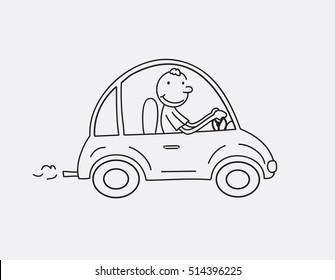 48,696 Car drawing outline Images, Stock Photos & Vectors | Shutterstock