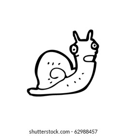 happy snail cartoon