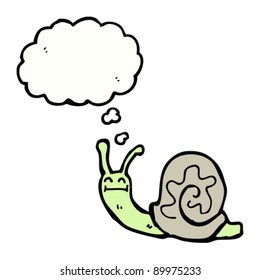 Happy Schnecke Cartoon