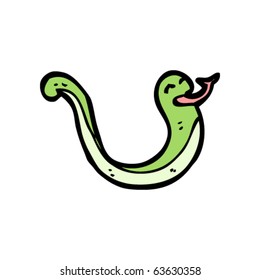 happy snake cartoon
