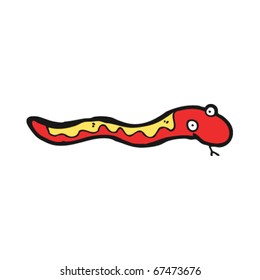happy snake cartoon