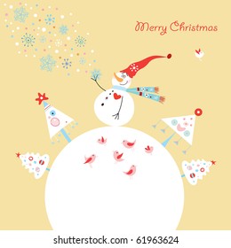 Happy Snowman