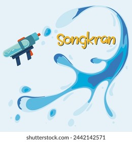 happy songkran festival in thailand. happy songkran festival.