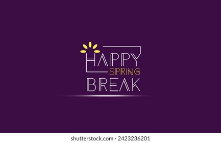Happy spring break wallpapers and backgrounds you can download and use on your smartphone, tablet, or computer.