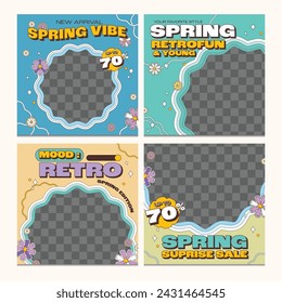 Happy Spring Retro Fashion Mode Photo Frame Social Media Template Post

Happy Spring Vibe for your Social Media Template Design - Retro Vibe and Outlined