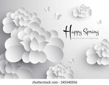 Happy Spring. Welcome All The New Beginnings.