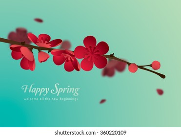 Feliz primavera. Bienvenido a todos los nuevos comienzos.