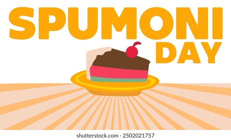 Happy spumoni day with delicious spumoni