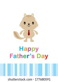 happy squirrel father day
