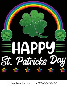 happy St. Patrick’s Day T-shirt design.