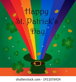 Happy St Patrick s Day. Ireland. Vector illustration.