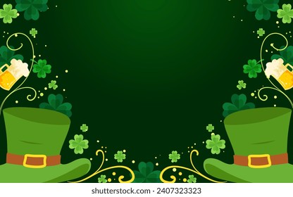 Happy St Patrick's Day Background