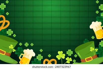 Happy St Patrick's Day Background