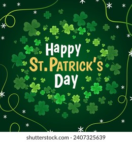 Happy St Patrick's Day Background