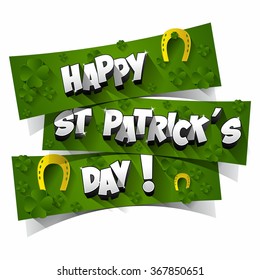 Happy St Patrick's Day background design vector illustration