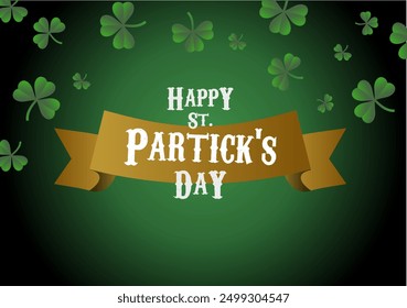 Happy St. Patrick's Day- banner, vector illustration