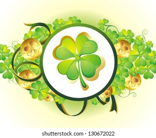 Happy St Patricks day card