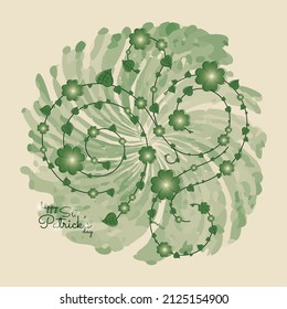 Happy St Patricks day card Vector