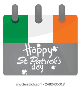 Happy St. Patrick's day card. vector illustration