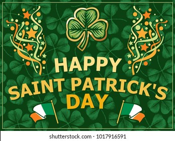 Happy St Patricks Day design